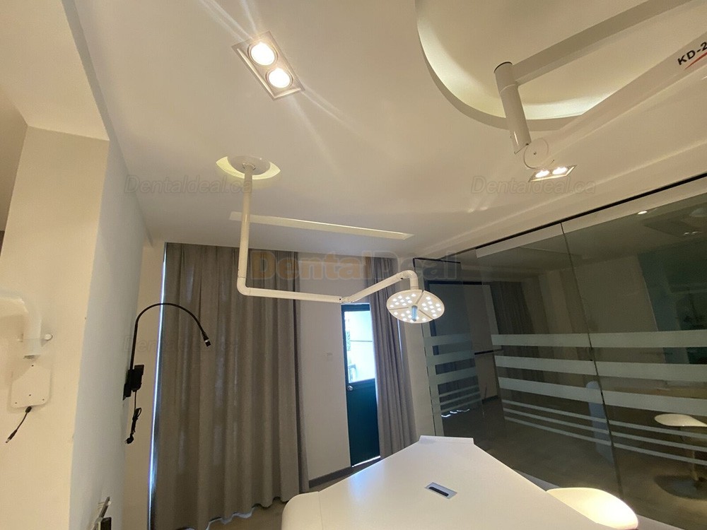 KWS KD-2018-D1 Ceiling Mounted Dental LED Surgical Shadowless Light Touch Switch 27 Holes